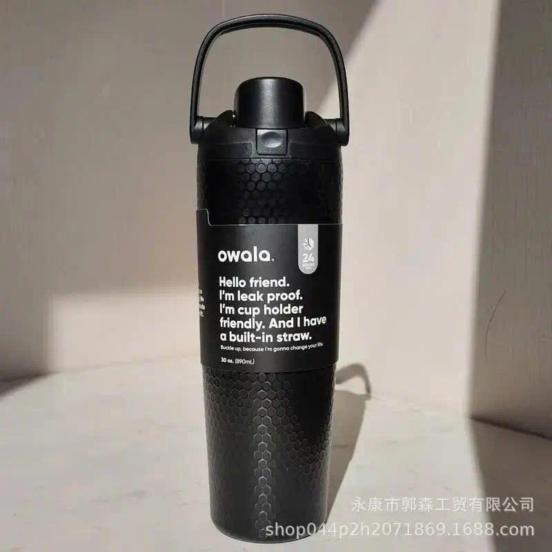 Owala 30oz Insulated Stainless Steel Water Bottle with Handle