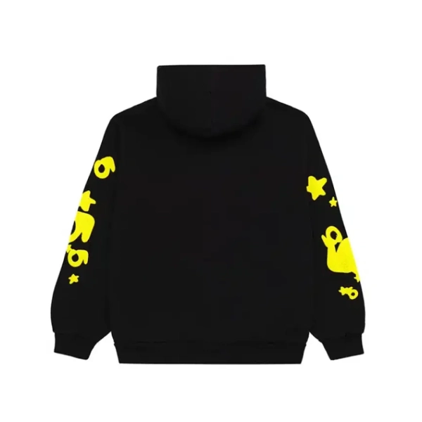 Sp5der Hoodie Onyx Yellow
