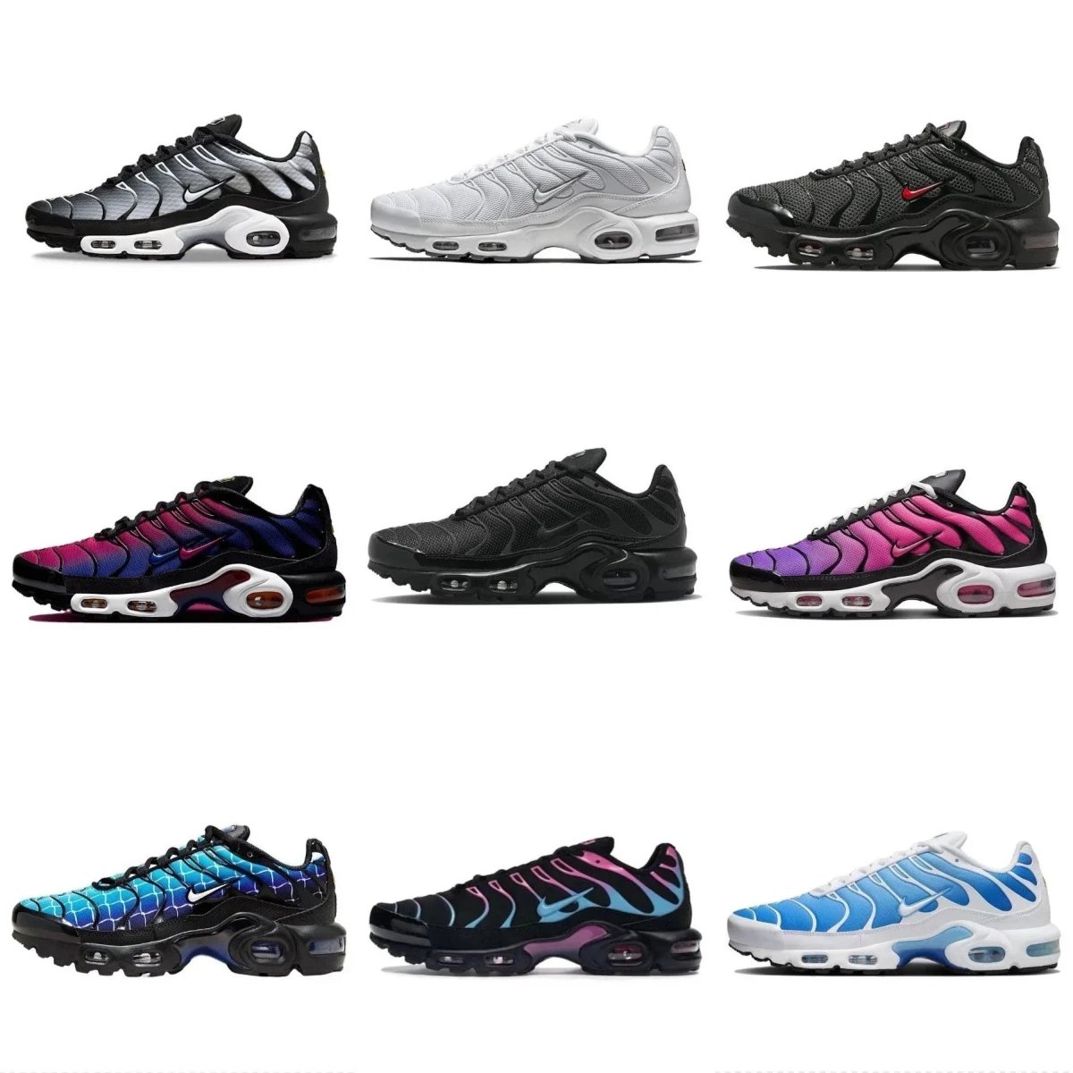 Multi-Color Nike Air Max Plus Sneaker Combination Link