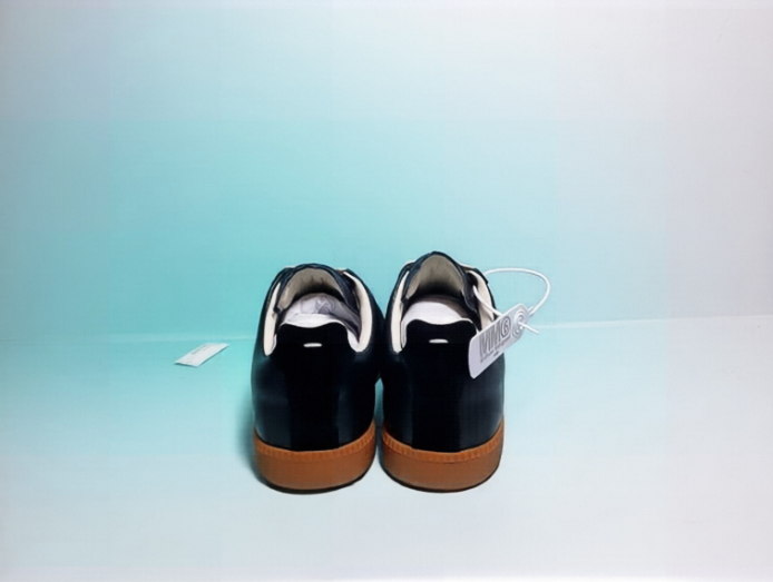 Maison Margiela Replica low-top leather sneakers Black S57WS0236P1895