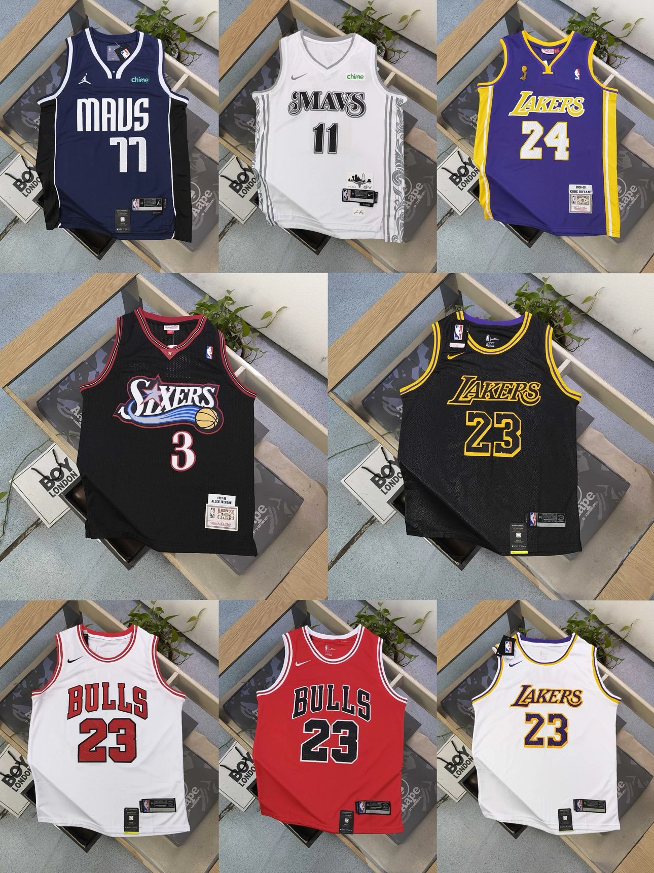 NBA Player Jersey Full Colorway Pack