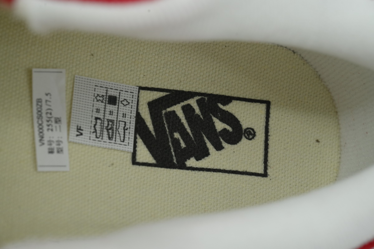 Vans Knu Skool 'Red White' VN0009QCJV6
