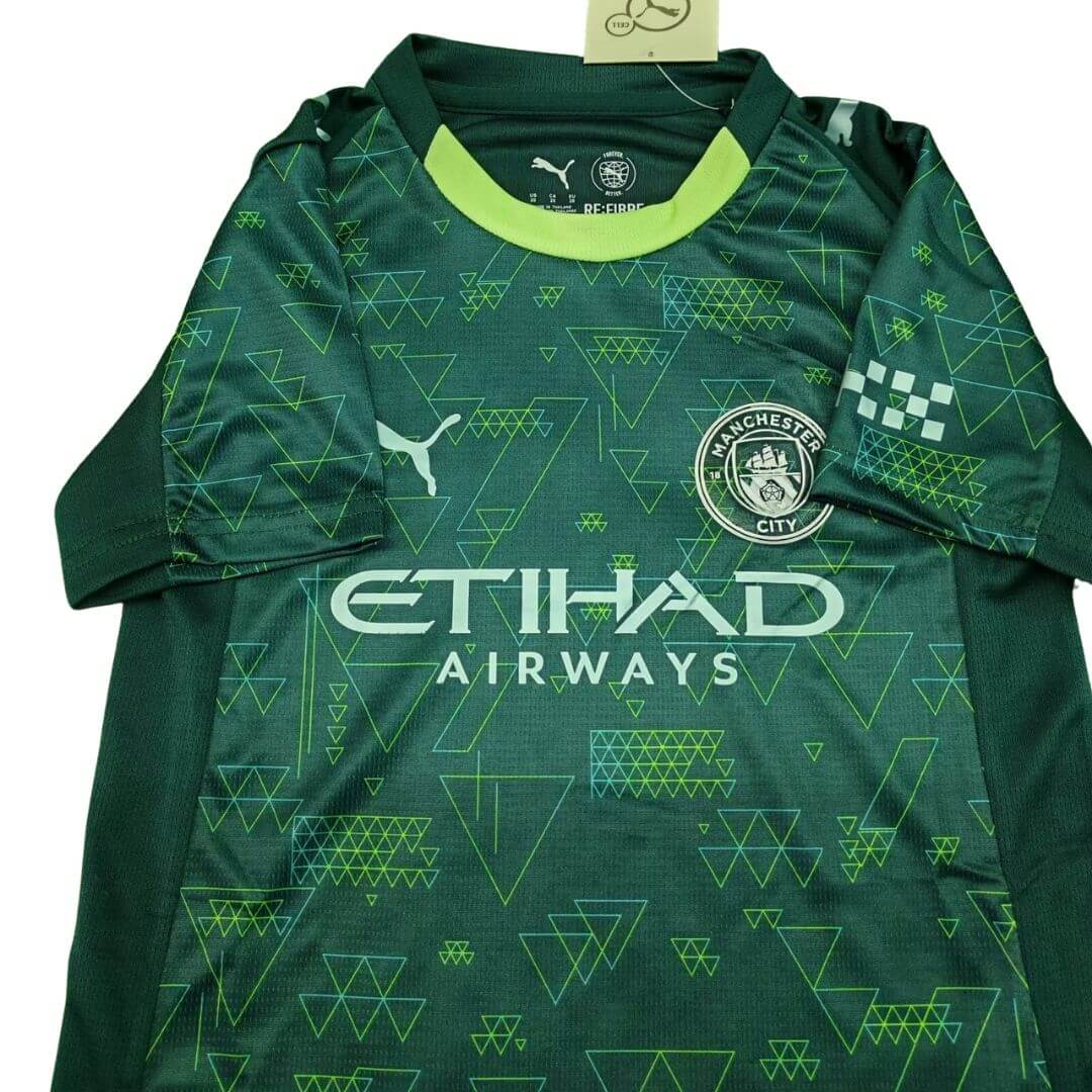 Manchester City Kid‘s EA SPORTS FC Kit - Jersey+Shorts 2025/26