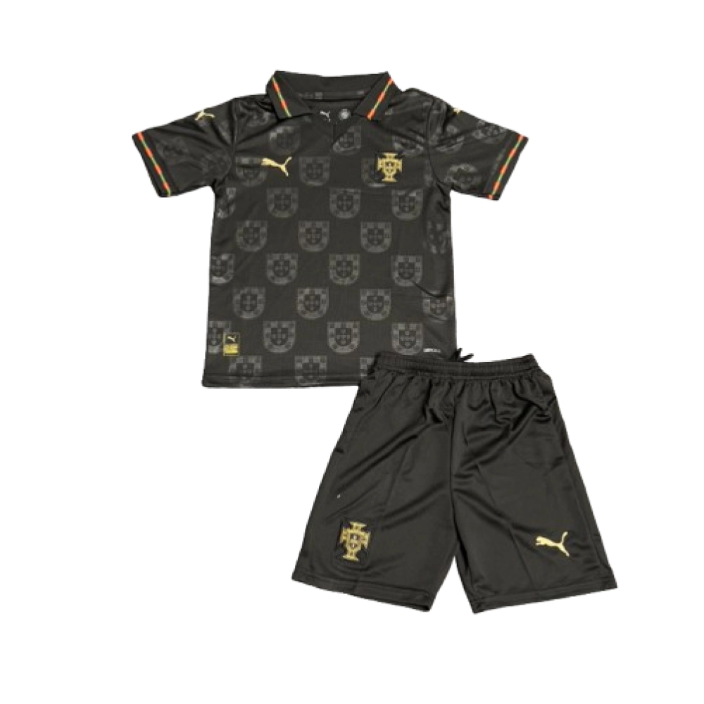 Kids 2026 Portugal Special Edition Black Jersey