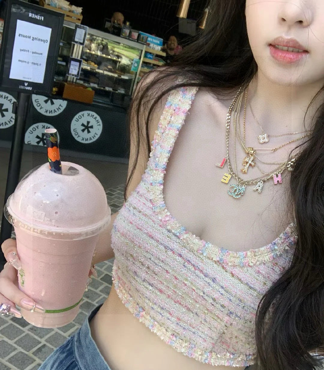 Chan New necklace