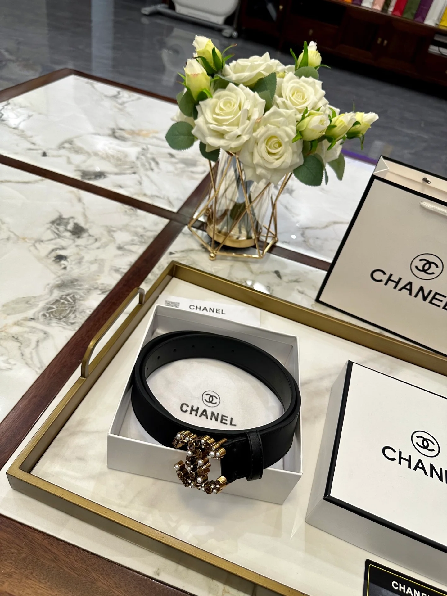 Chan New women's belt