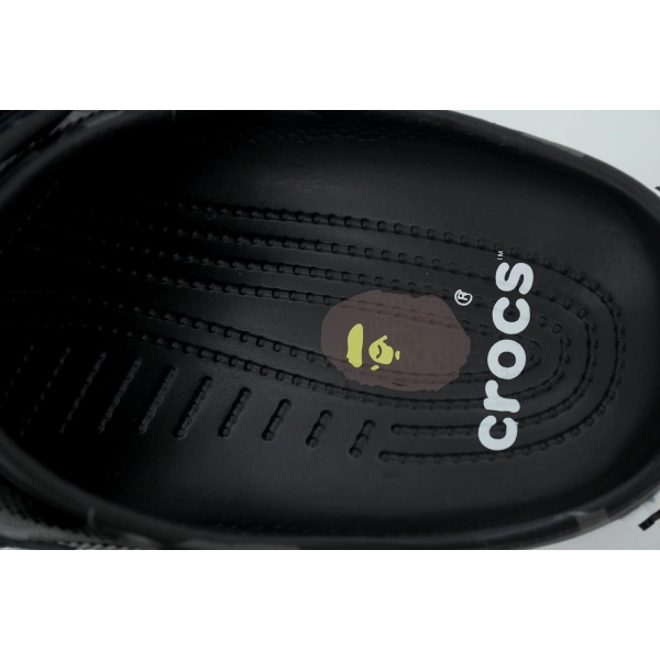 BAPE x Crocs Classic Clog 'ABC Camo - Black'