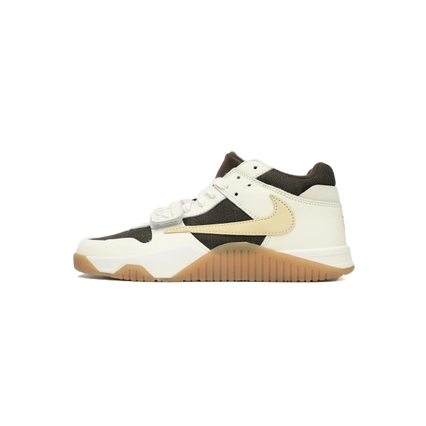 Travis Scott × Nike Jordan Jumpman Jack TR White Brown FZ8117-100
