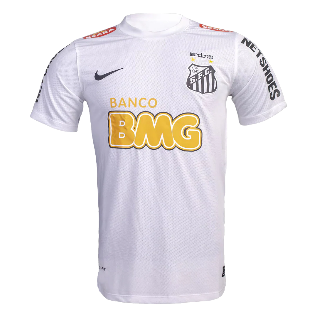 Santos FC 2012 Home Retro Football Jersey