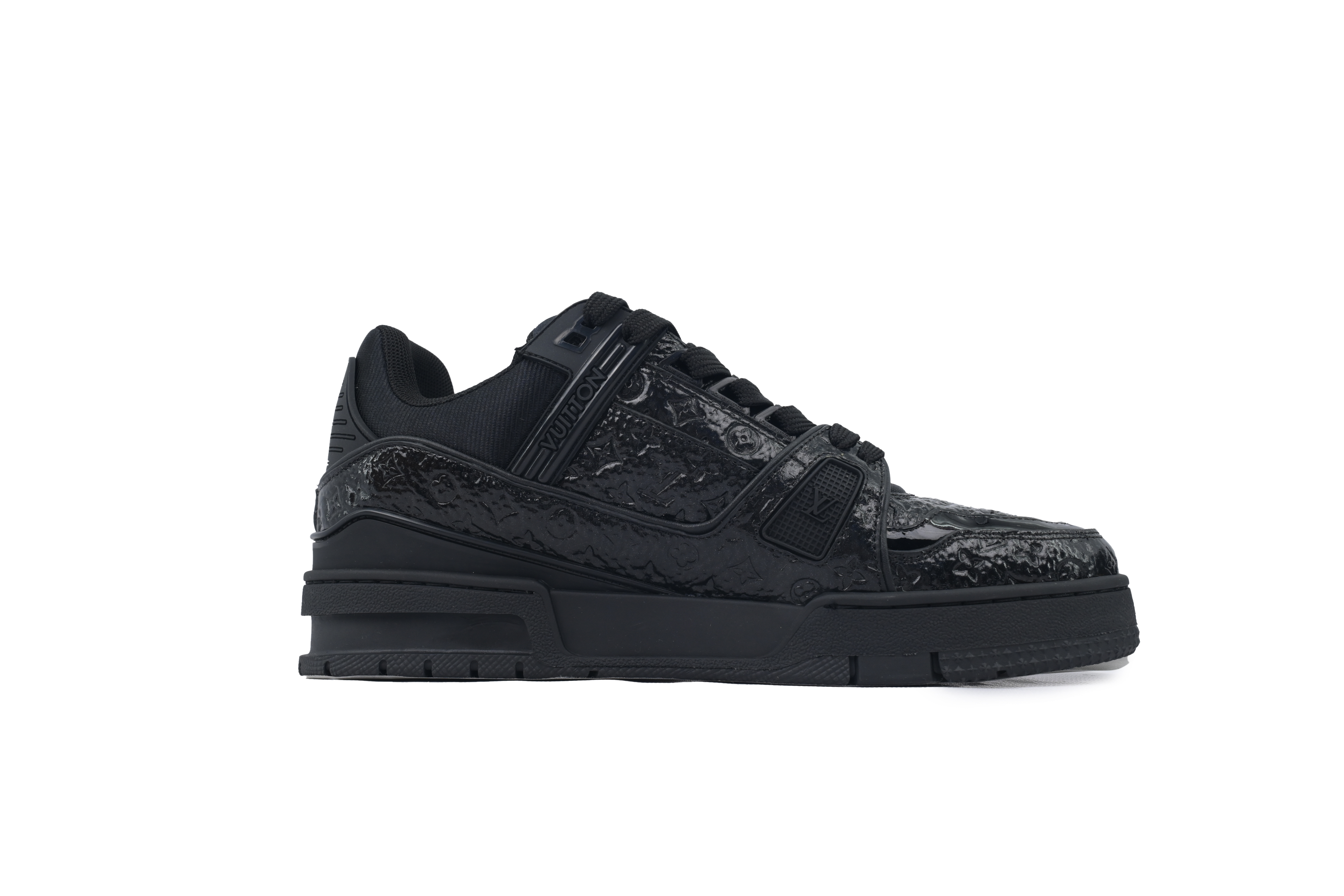Pkkicks God Batch Louis Vuitton Black Lychee Patent Leather