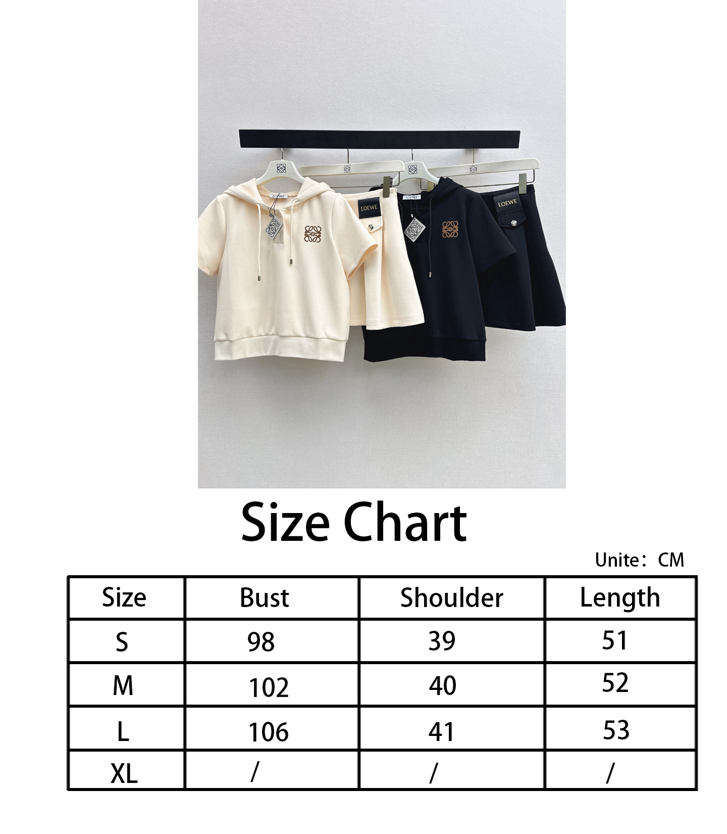 Loe NEW casual hooded set