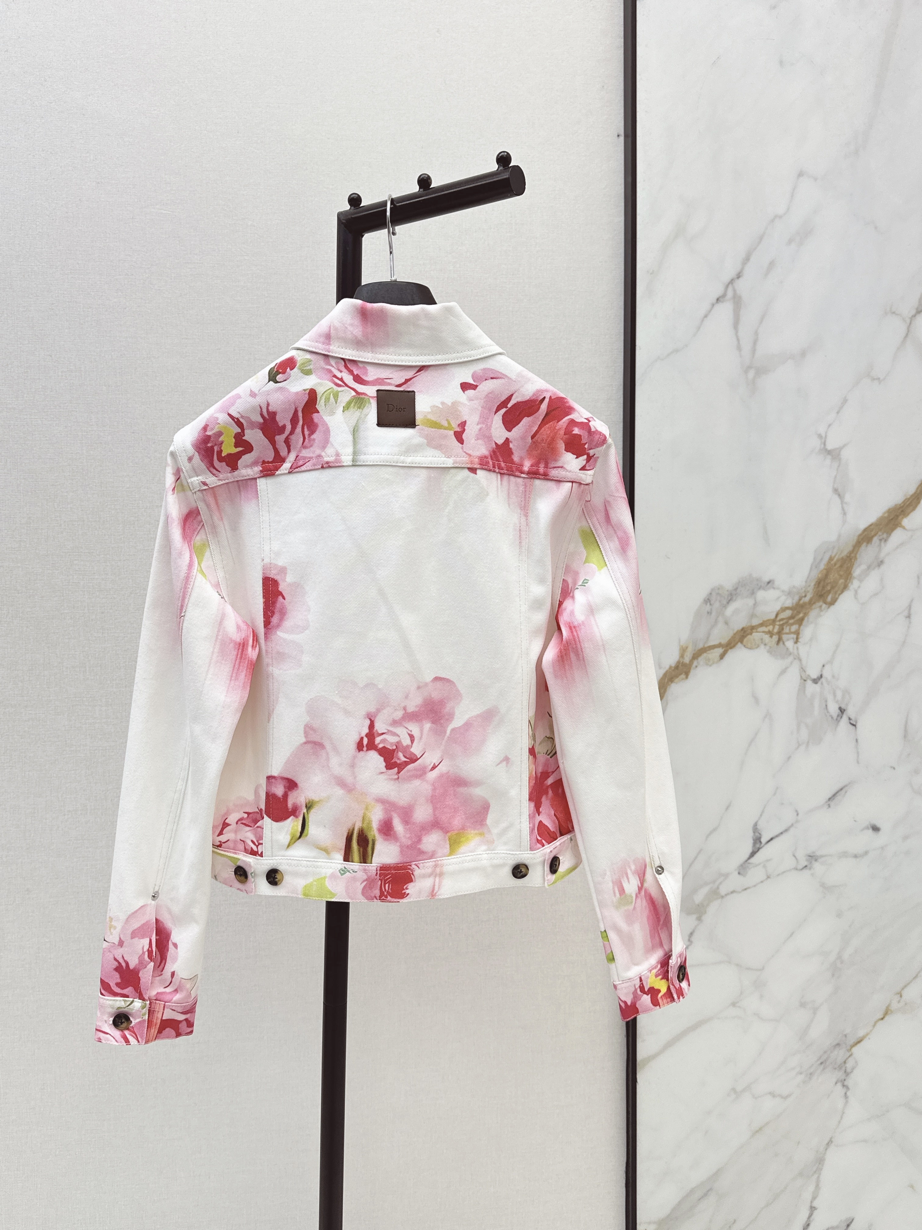 CD New floral denim jacket