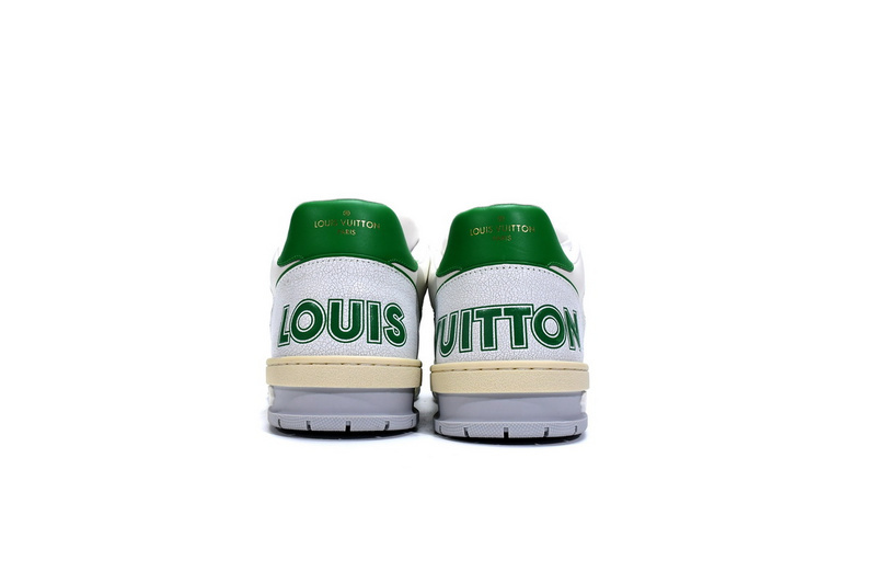 Pkkicks God Batch LOUIS VUITTON Trainer White Green 1A98UX