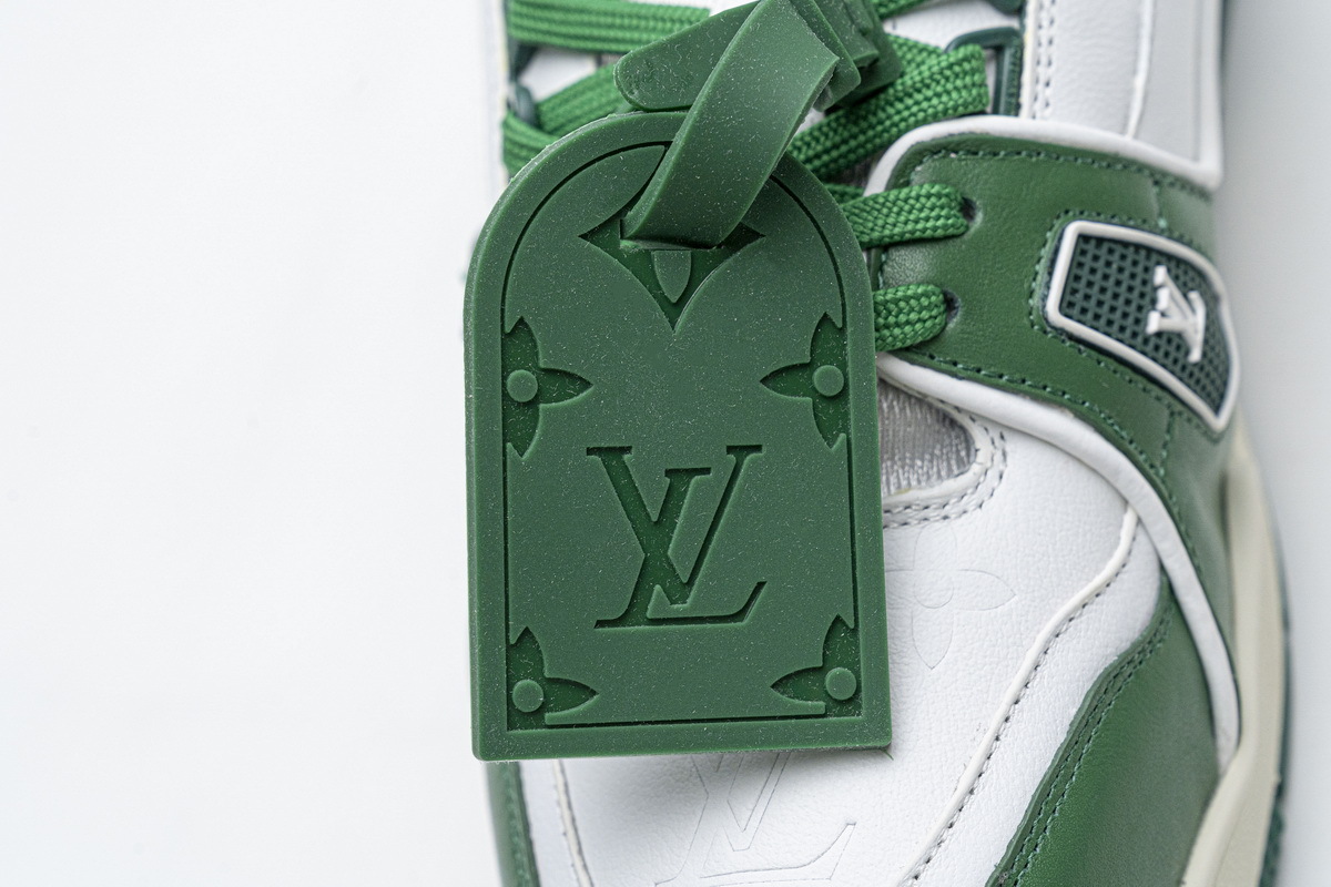 Pkkicks God Batch LOUIS VUITTON 20ss Trainer Green