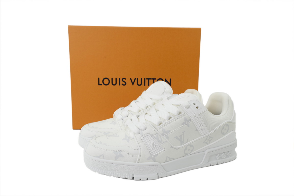 Pkkicks God Batch Louis Vuitton Sneakers White (NFC)