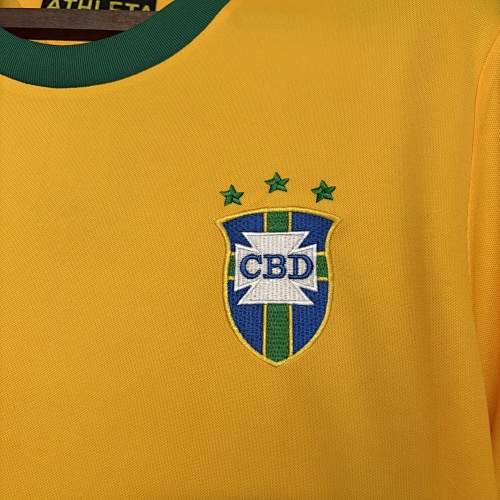 Retro Brazil 1971 Home Jersey