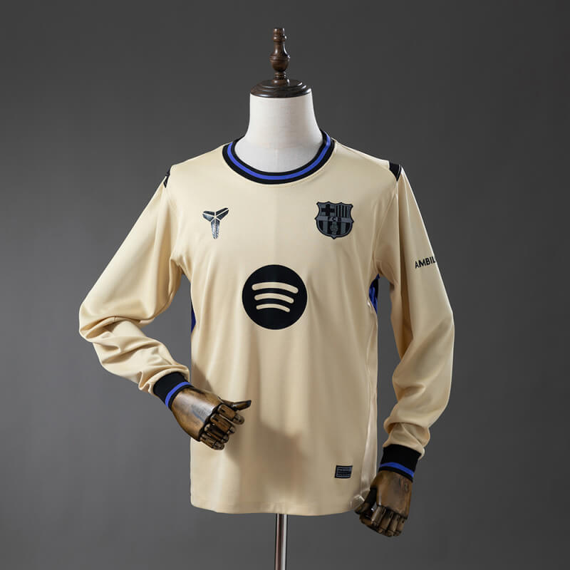 Barcelona 25/26 Away Long Sleeve Fan Jersey