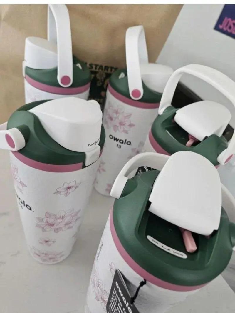 Owala FreeSip Sway 30oz Insulated Water Bottle - Azalea Masters Edition