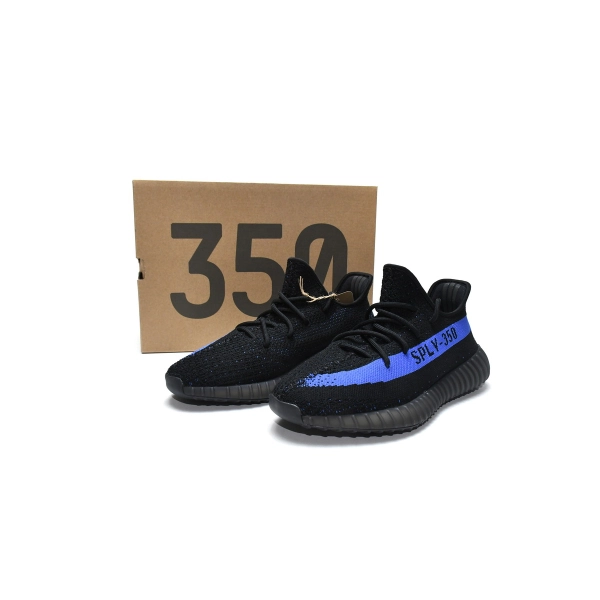adidas Yeezy Boost 350 V2 Black Blue Reps GY7164