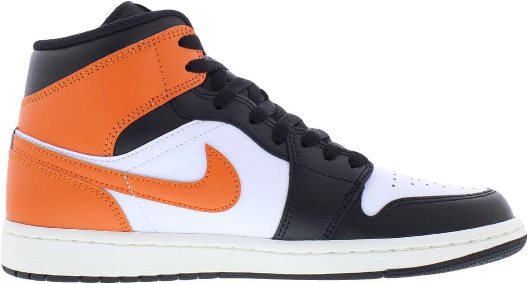 Jordan 1 Mid for men (starfish/black)