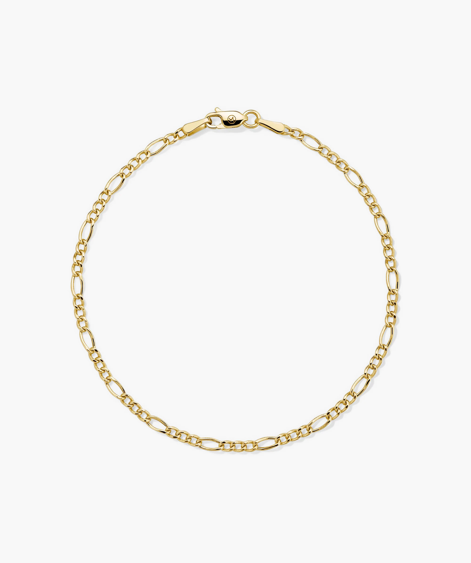 Figaro Chain Bracelet
