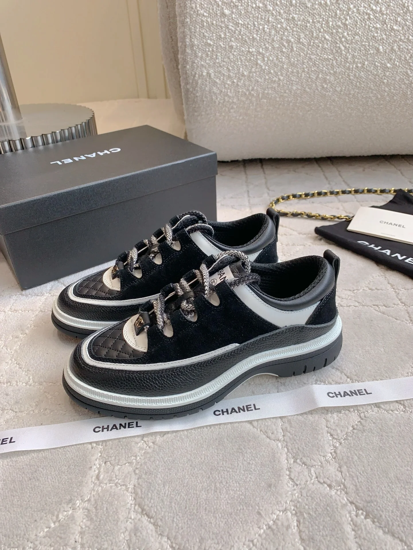 CHAN New Platform Shoes