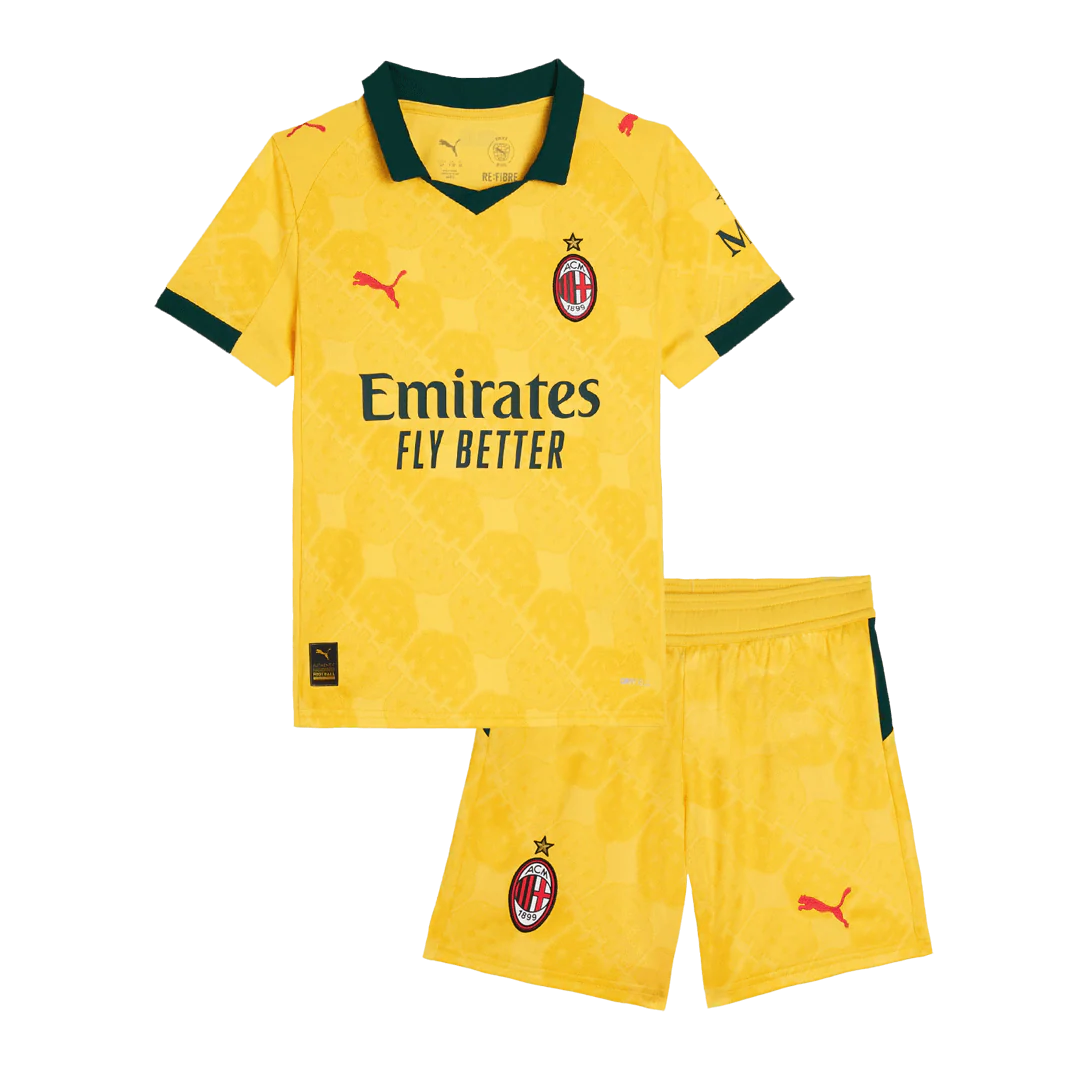 AC Milan Kid's Third Away Kit 2025/26 - Jersey+shorts