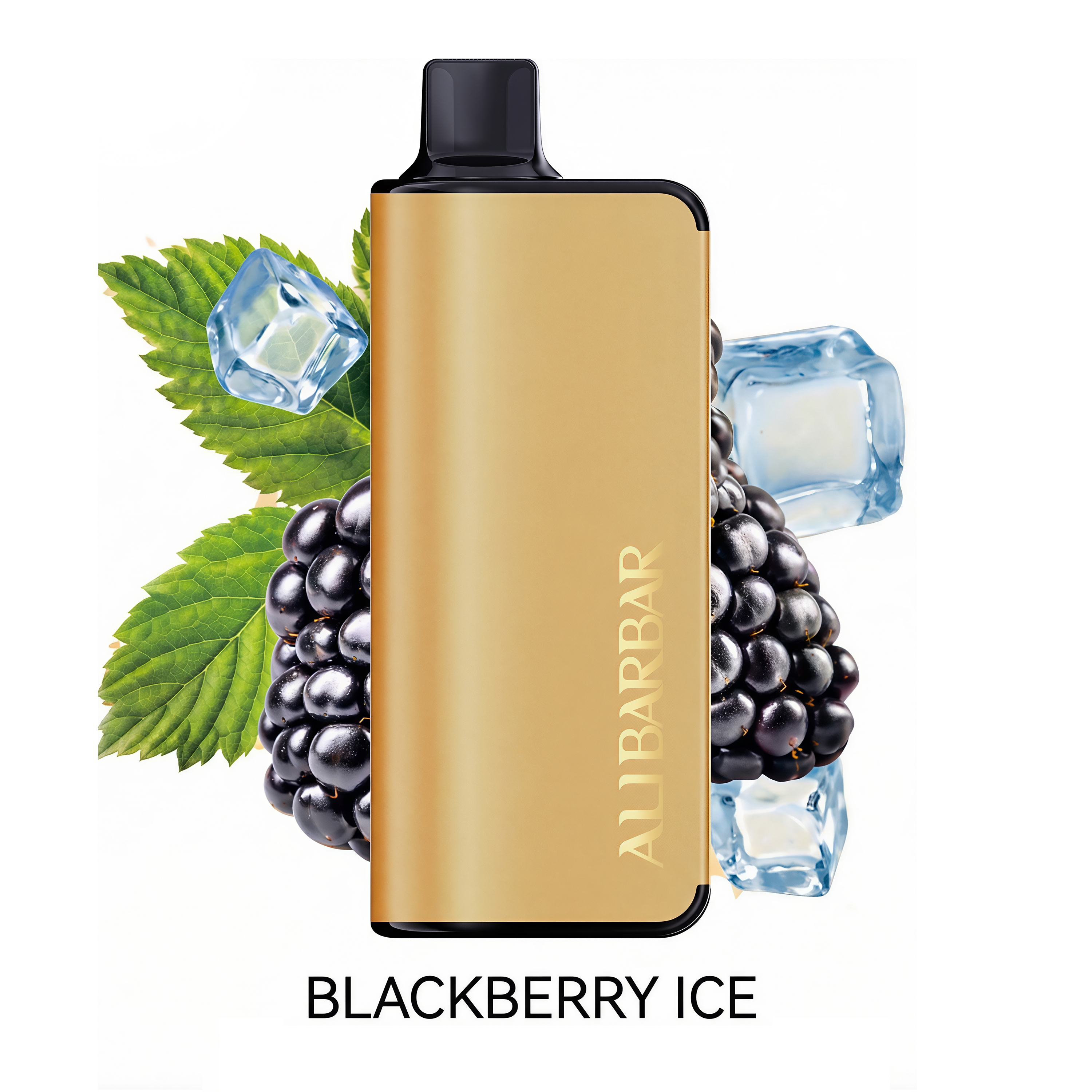 BLACKBERRY ICE – Alibarbar 9000 Puffs Disposable Vape 🫐❄️ Icy Juicy Berry Blast