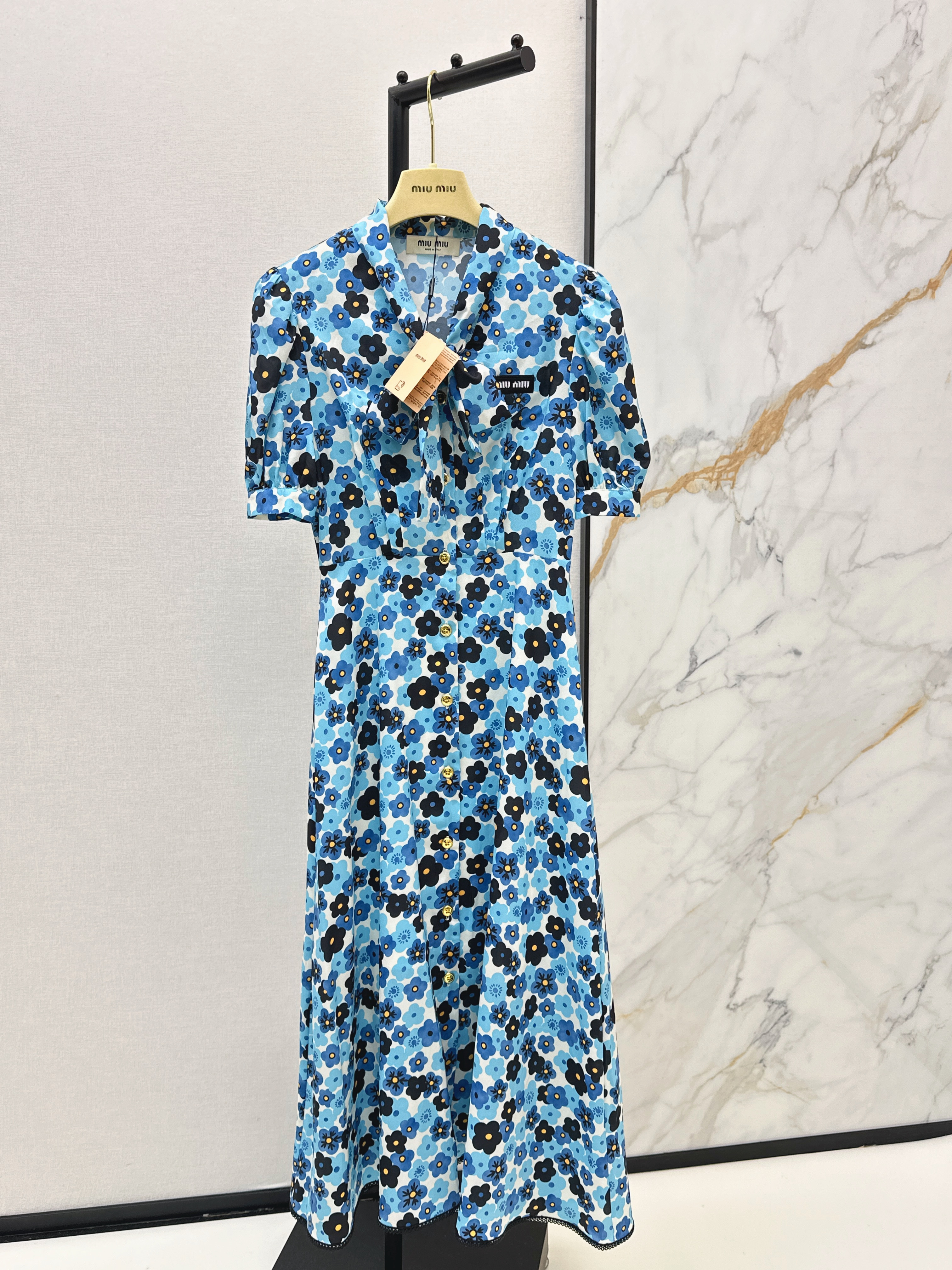 Miu New print dress