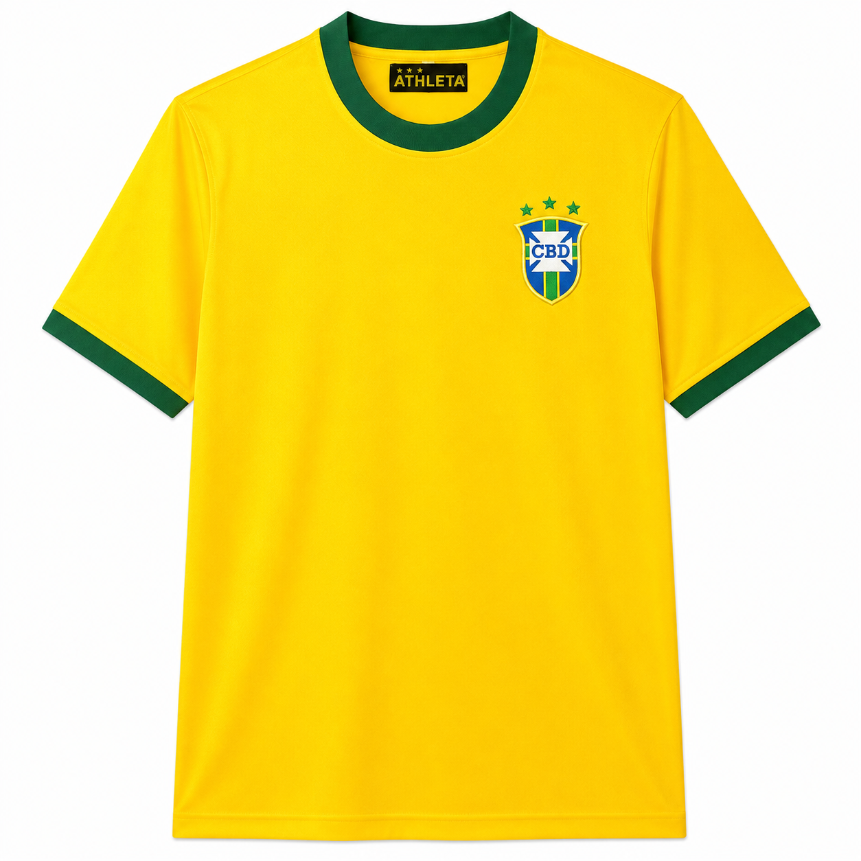 Retro Brazil 1971 Home Jersey