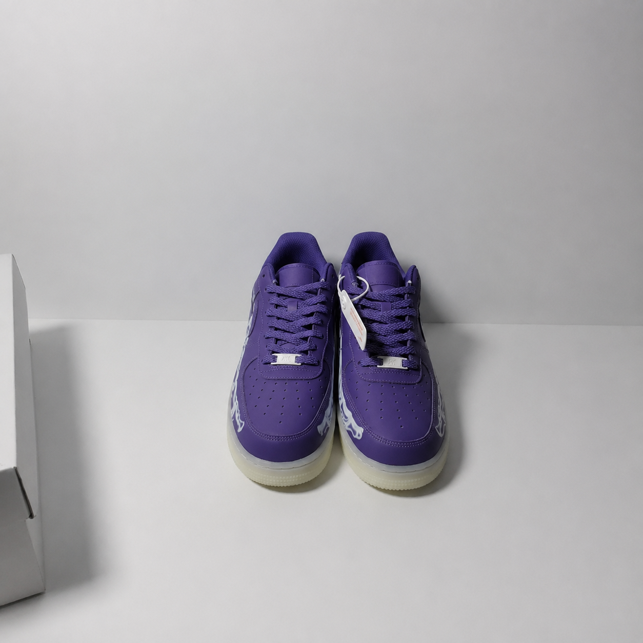 Nike Air Force 1 LOw O7 QS Purple Skeleton Halloween (2021)