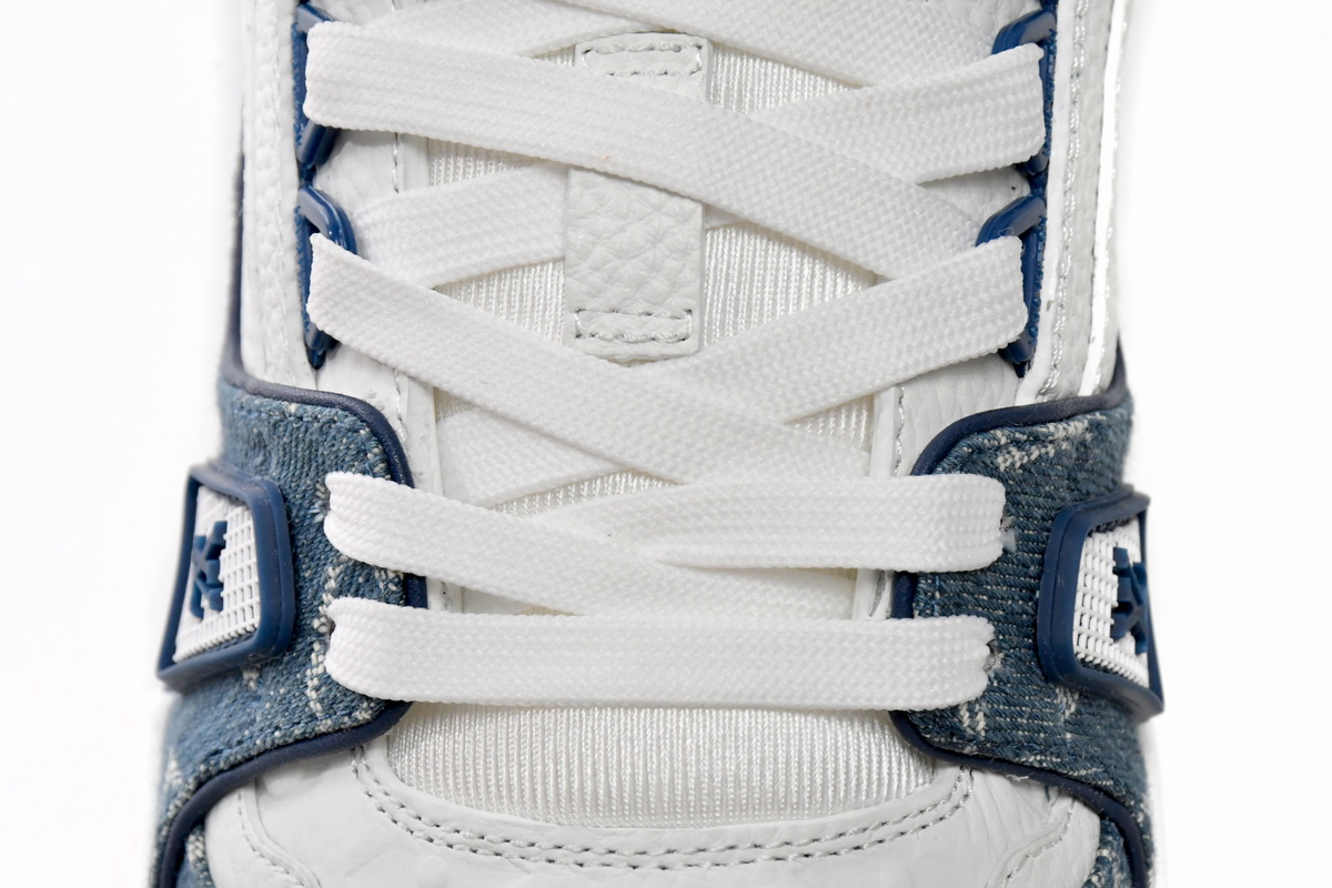 Pkkicks God Batch LOUIS VUITTON Trainer Cowboy Blue FD0291