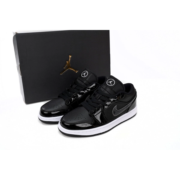Air Jordan aj1 Low Vintage Black And White DD1650-001