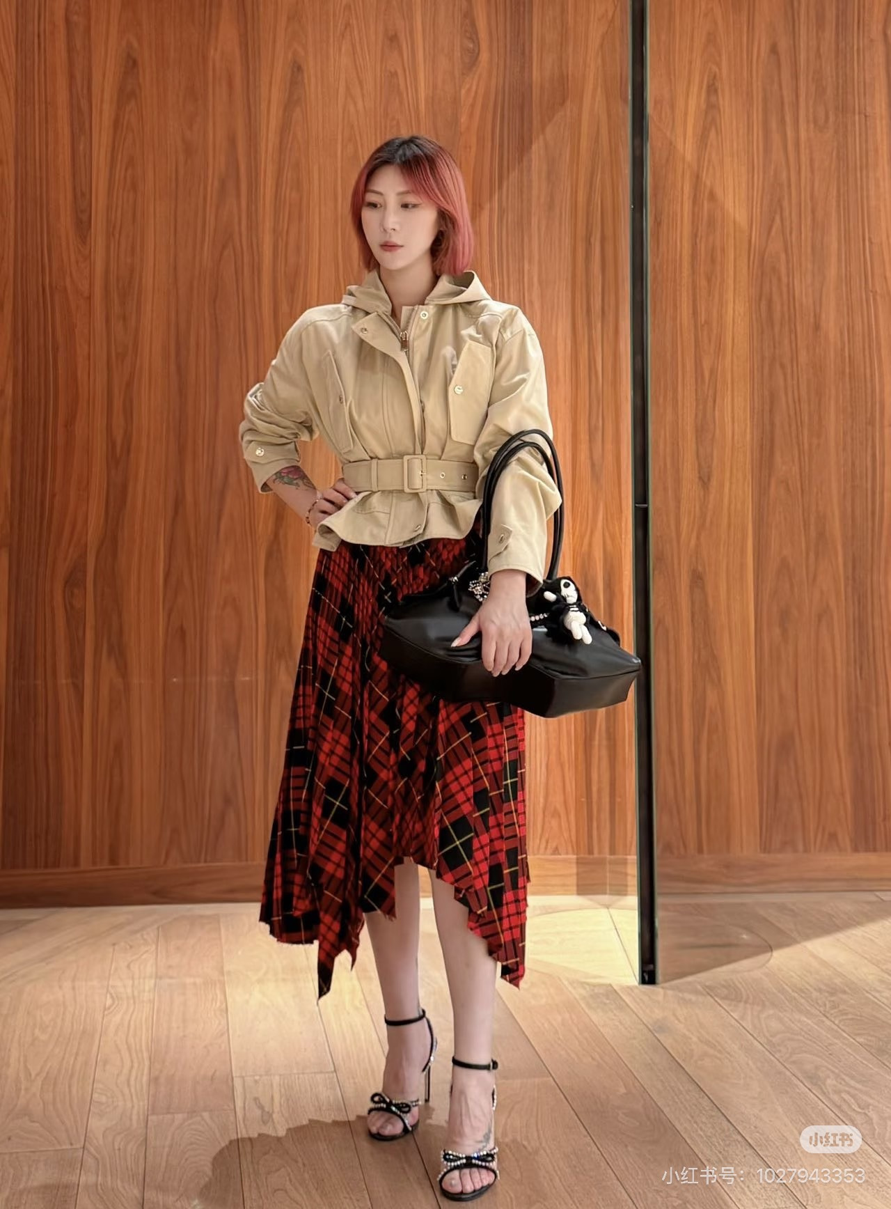 Monc New belted trench coat