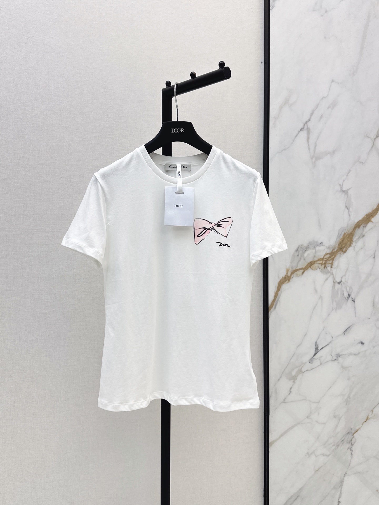 CD New Bow print T-shirt