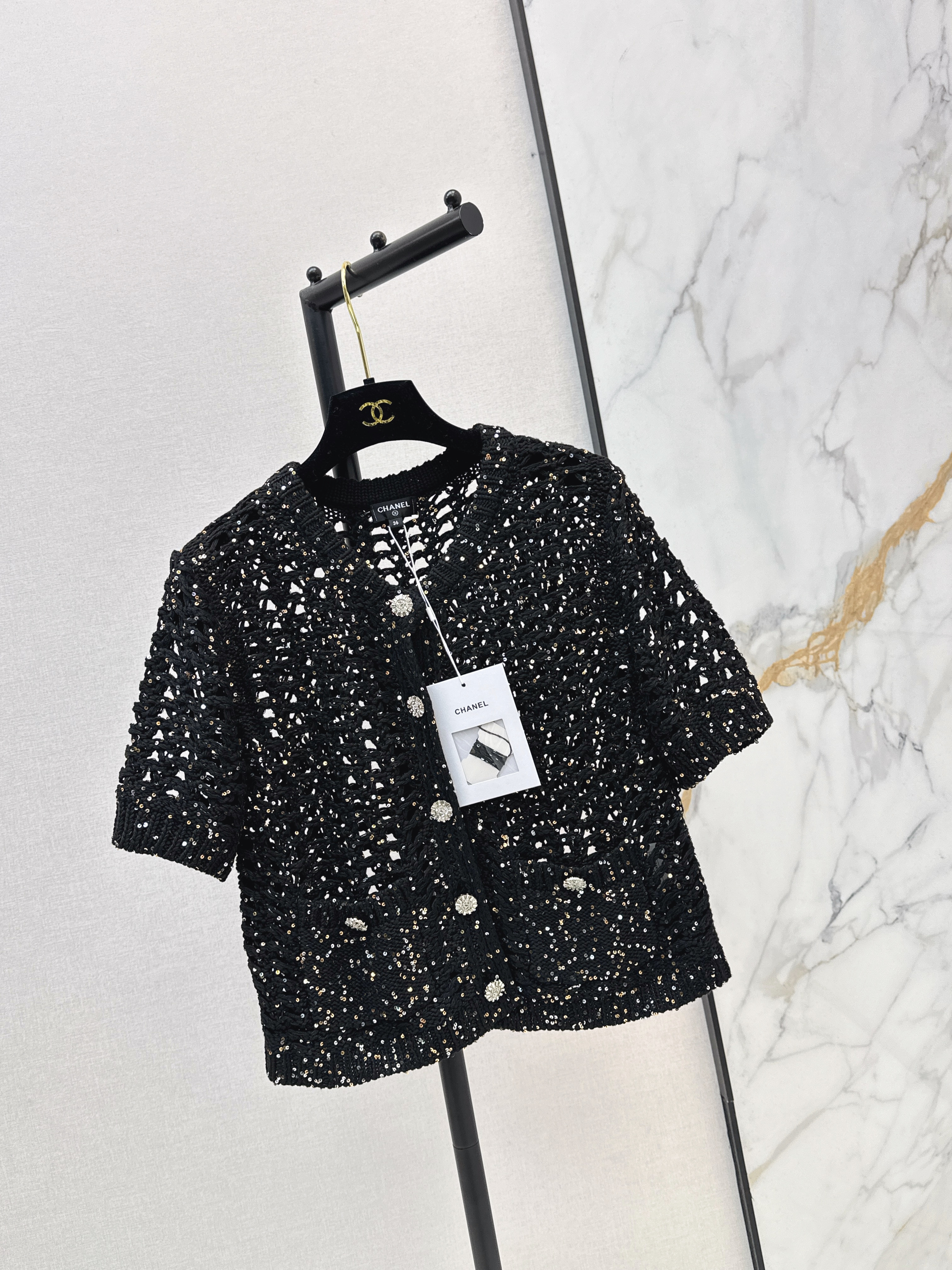 Chan New squnie knit cardigan