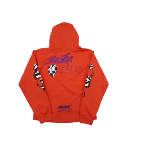 Chrome Hearts Graffiti  Hoodie Red