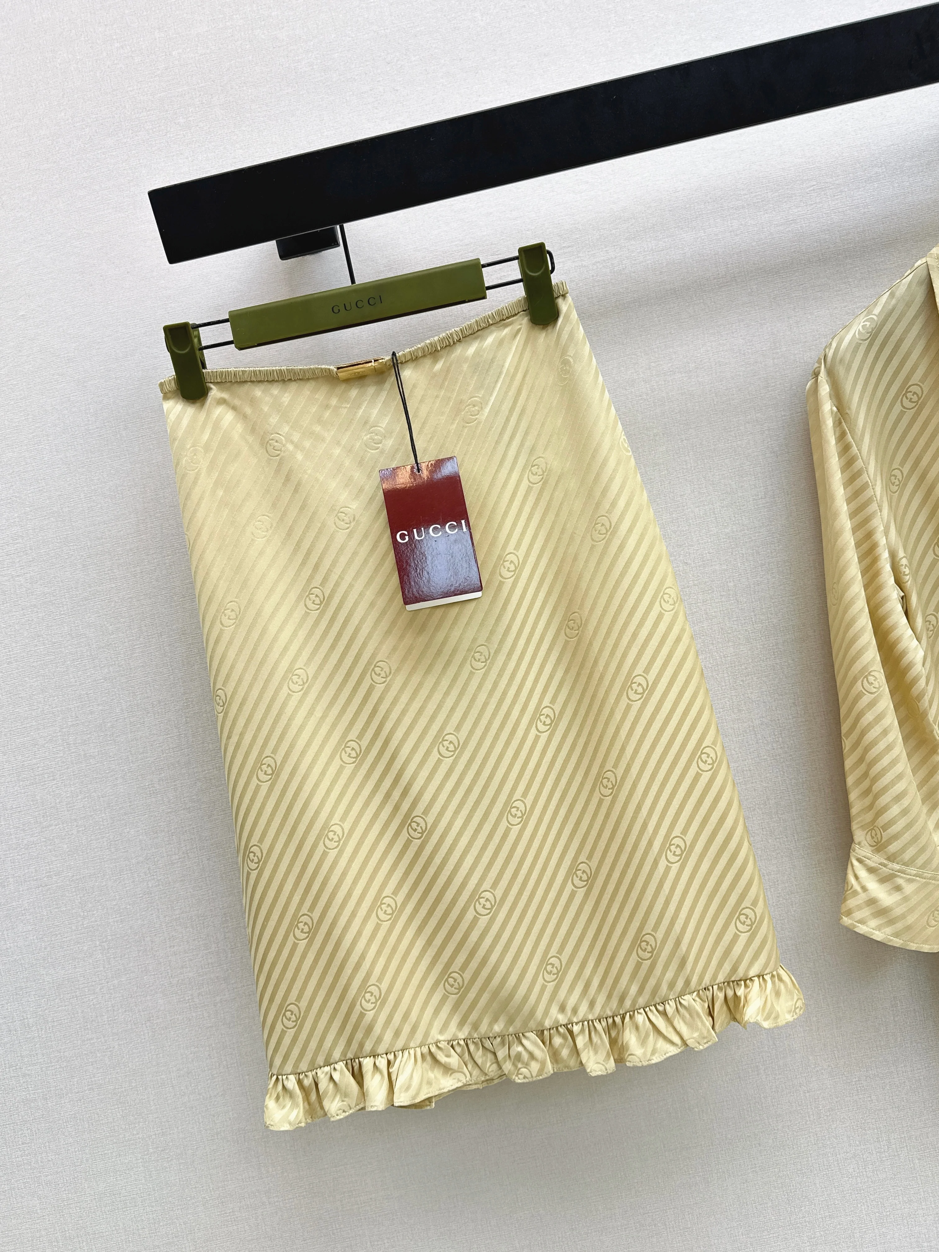 Guc NEW jacquard silk skirts