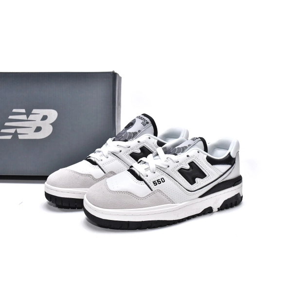 New Balance 550 Sea Salt Black BB550LM1