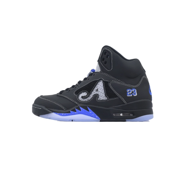Awake NY x Air Jordan 5 Retro 'Black Racer Blue' DV4982-004