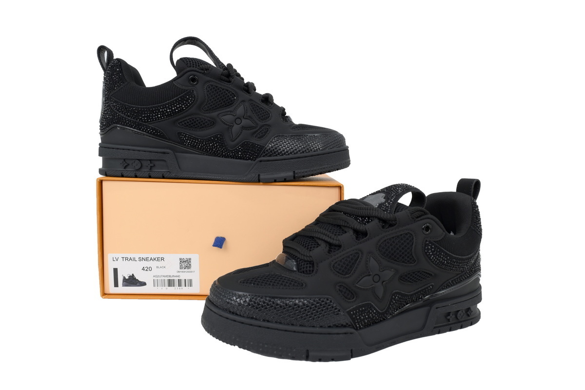 Pkkicks God Batch Louis Vuitton Skate All Black