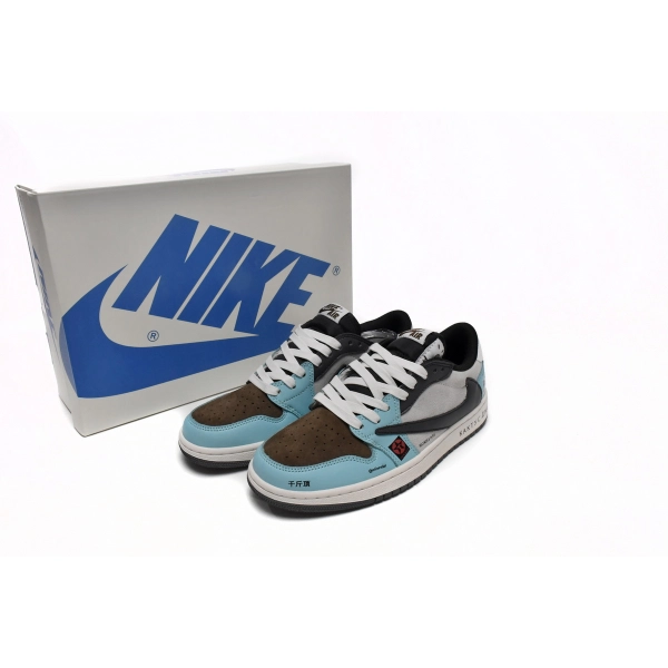 Travis Scott X  Air Jordan 1 Low 'BMW JackBoys' DC3533-100