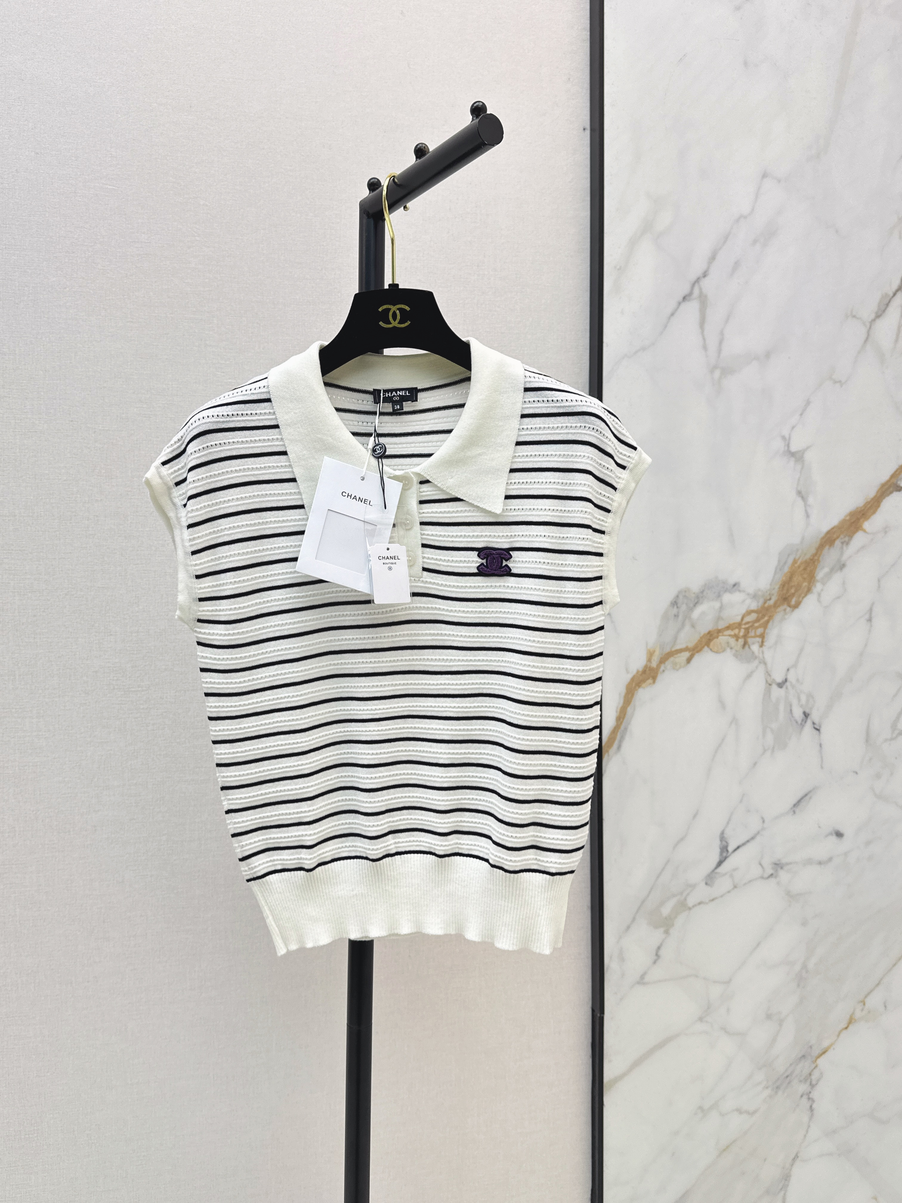 Chan New Striped knitwear