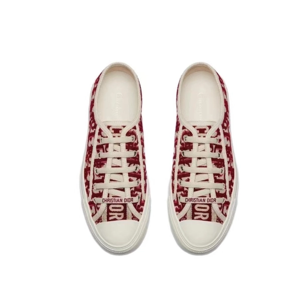 Dior Walk'N'Dior Oblique Red Canvas KCK211OBE_S16V