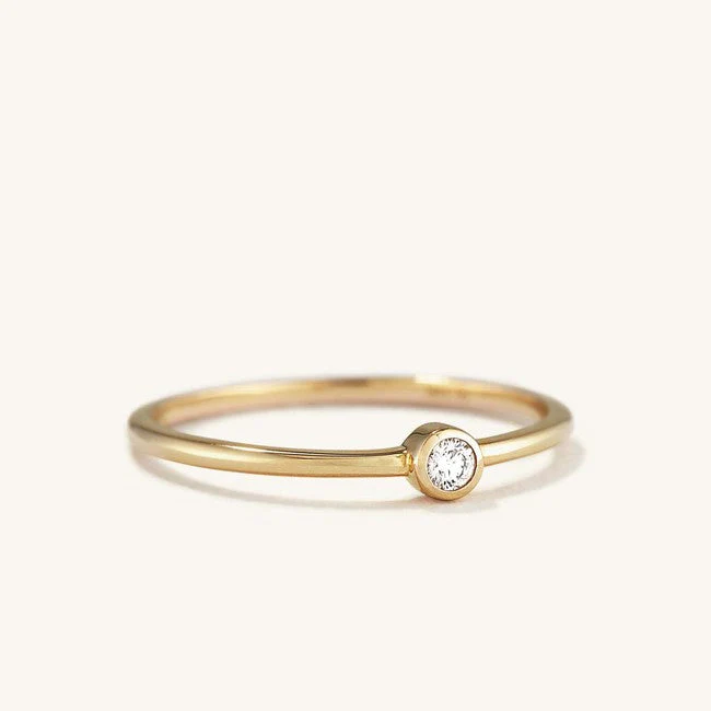 Solo Diamond Ring