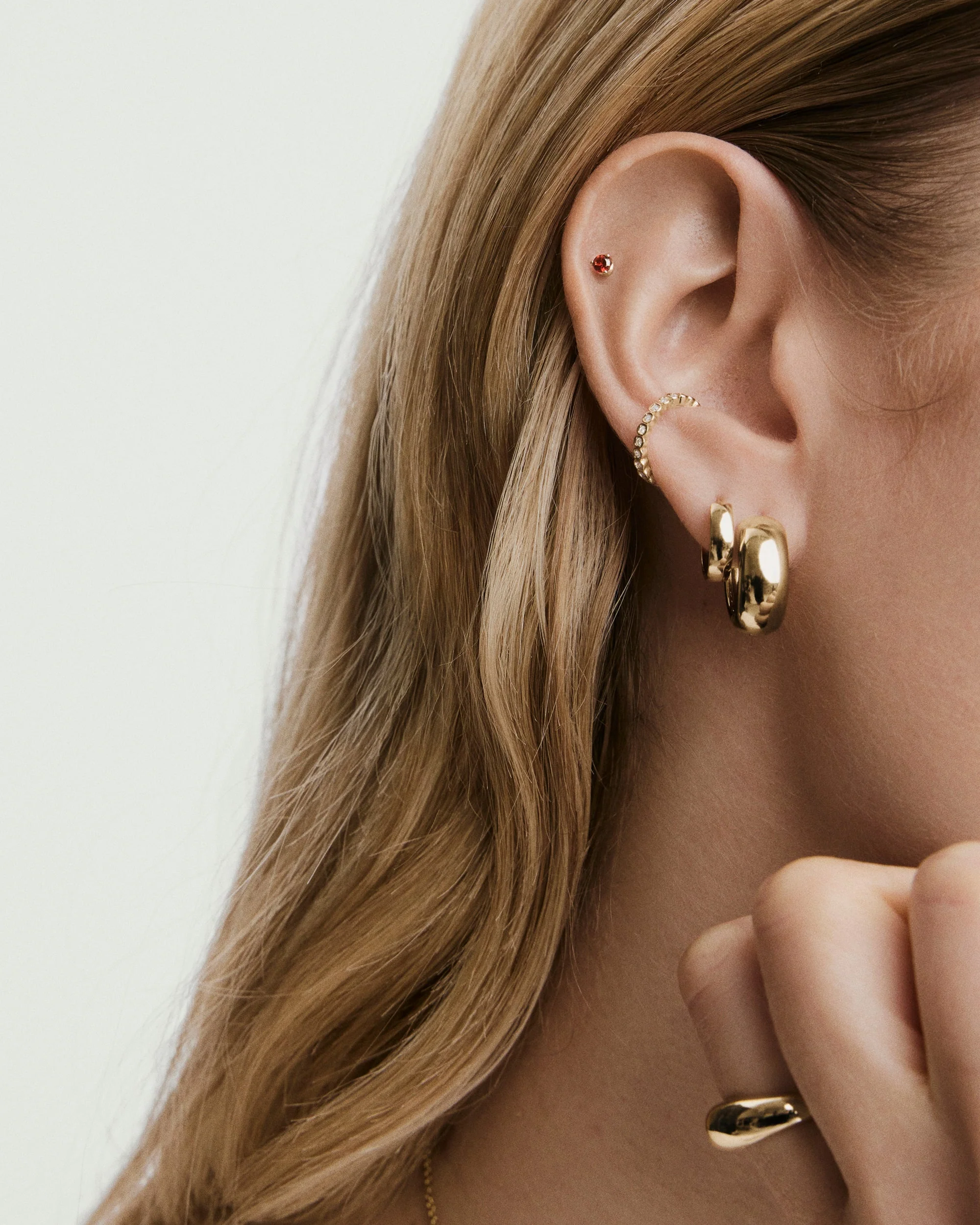 Piercing Studio - Single Gemstone Mini Flat Back Stud