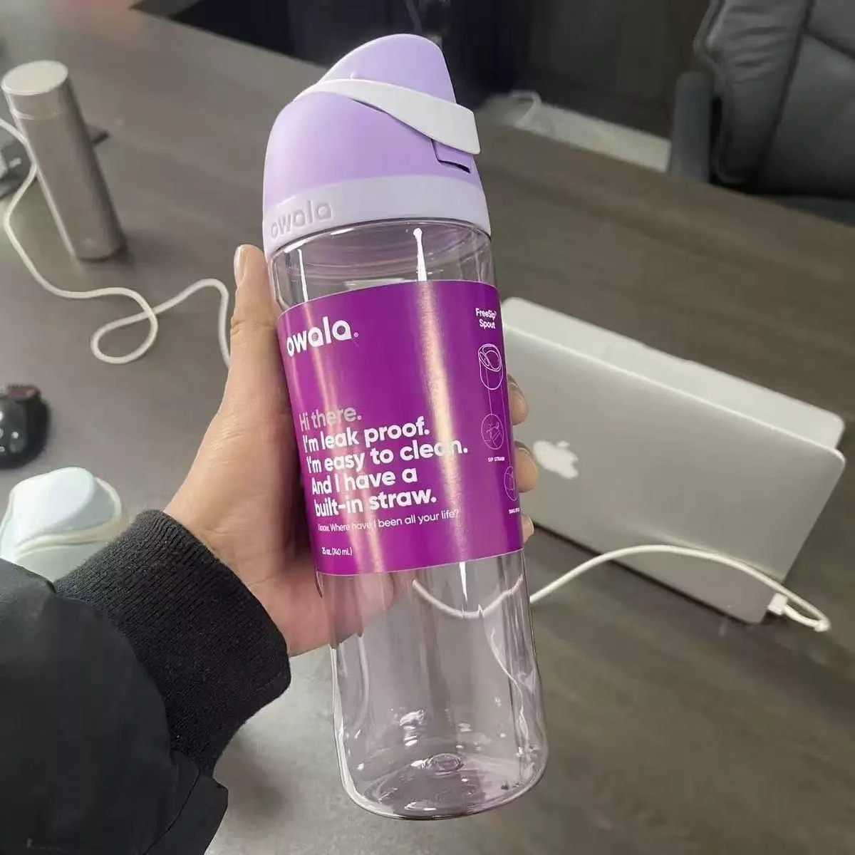 Owala Tumbler - Rose Pink Clear Tritan Edition (Summer Hydrate Collection)