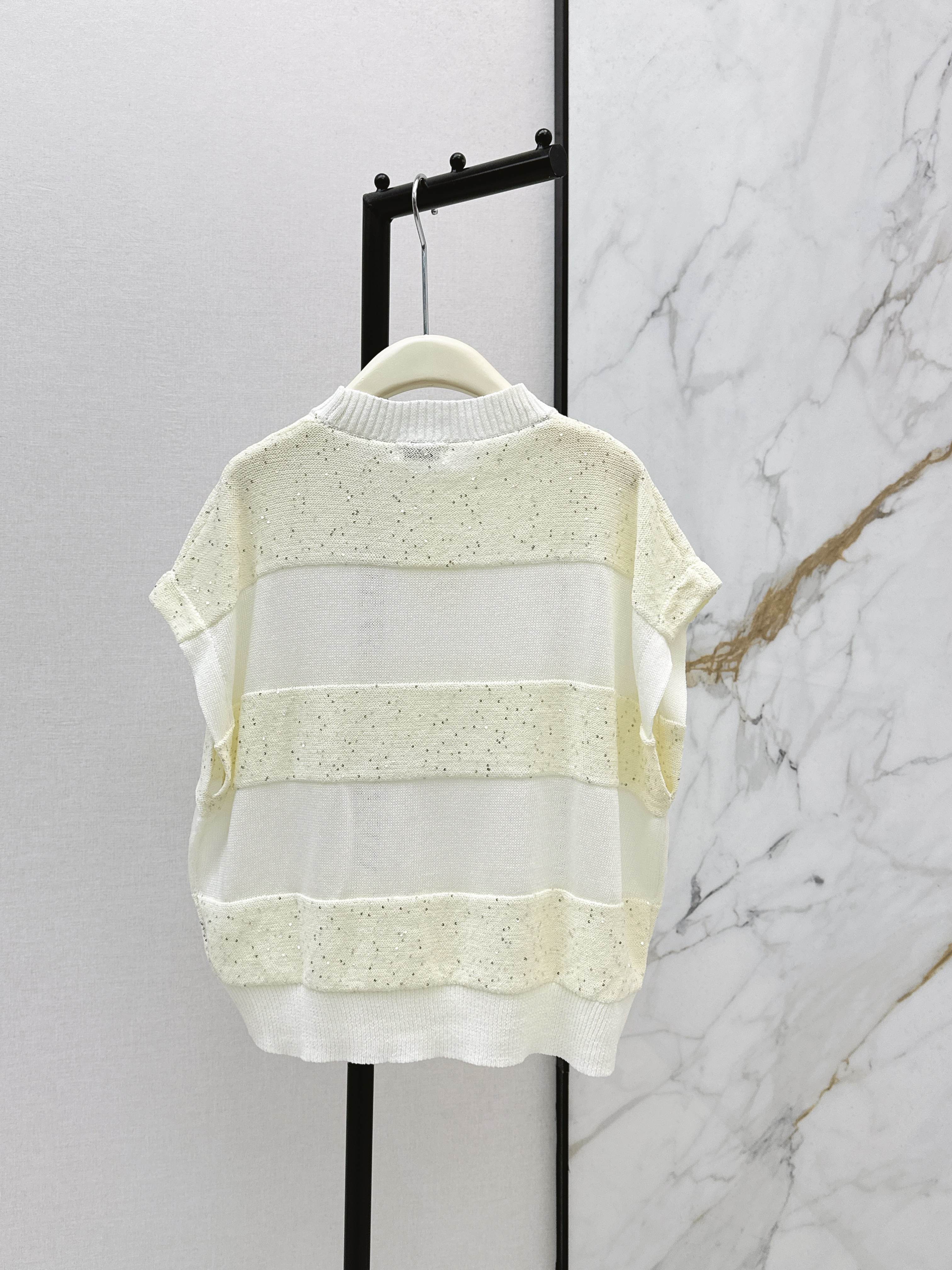Brun 26ss sequin knitwear