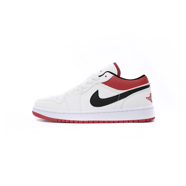Air Jordan aj1 Low White Red Chicago 553558-118