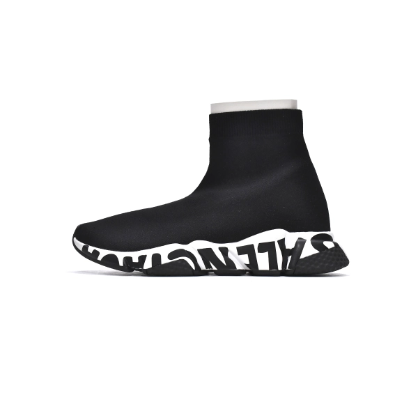 Balenciaga Speed Black(black letters)